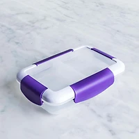 Locksy Click 'N' Go Divided 370ml Snack Container