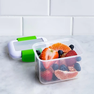 Locksy Click 'N' Go 440ml Snack Container (Green)