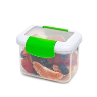 Locksy Click 'N' Go 440ml Snack Container (Green)