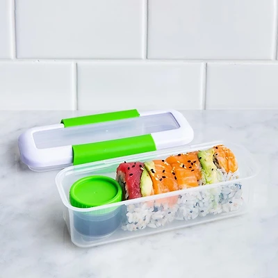 Locksy Click 'N' Go 411ml Snack and Dip Container