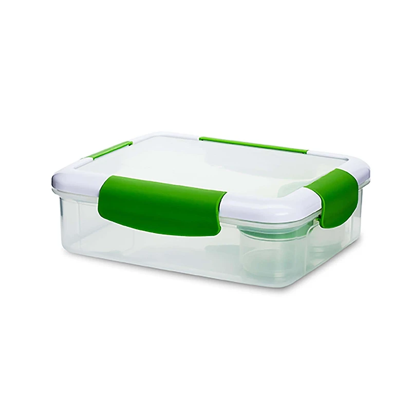 Locksy Click 'N' Go 988ml Lunch Box Container (Green)