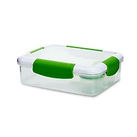 Locksy Click 'N' Go 988ml Lunch Box Container (Green)