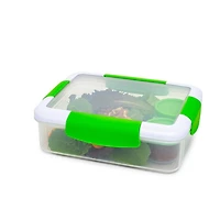 Locksy Click 'N' Go 988ml Lunch Box Container (Green)