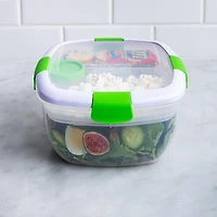 Locksy Click 'N' Go Salad Container (Green)