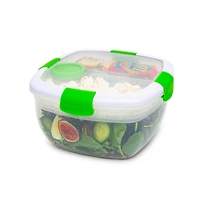 Locksy Click 'N' Go Salad Container (Green)