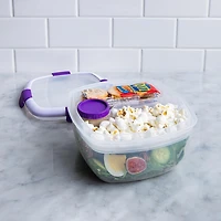 Locksy Click 'N' Go Salad Container (Purple)