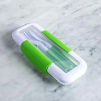 Locksy Click 'N' Go Cutlery Combo (Green)