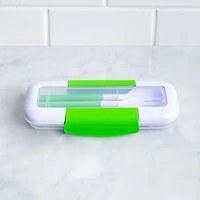 Locksy Click 'N' Go Cutlery Combo (Green)