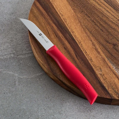 ZWILLING TWIN Grip II 3" Paring Knife in Red