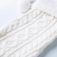 KSP Christmas Knit Stocking (White)