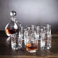 KSP Linea 'Etched' Double Old Fashioned Glasses - Set of 8