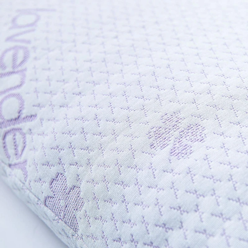 Home Aesthetics Lavender Scented' Bamboo Memory Foam Pillow