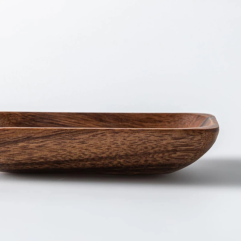 KSP Tala Acacia Wood Rectangular Serving Tray Small 17 x 10 x 4 cm