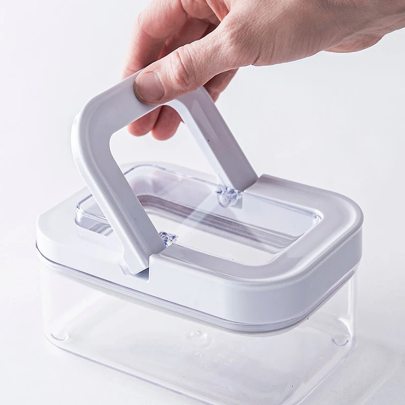 KSP Easy Lock 'Rectangle' Acrylic Canister with Locking Lid ( L