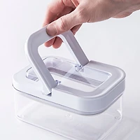 KSP Easy Lock 'Rectangle' Acrylic Canister with Locking Lid ( L