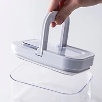 KSP Easy Lock 'Rectangle' Acrylic Canister with Locking Lid ( L