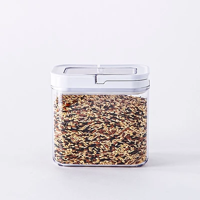 KSP Easy Lock 'Rectangle' Acrylic Canister with Locking Lid (1.7 L)
