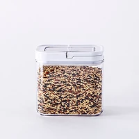 KSP Easy Lock 'Rectangle' Acrylic Canister with Locking Lid (1.7 L)