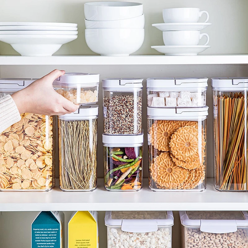 KSP Easy Lock 'Rectangle' Acrylic Canister with Locking Lid ( L