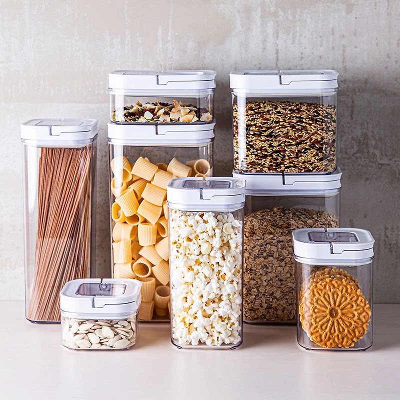 KSP Easy Lock 'Rectangle' Acrylic Canister with Locking Lid ( L