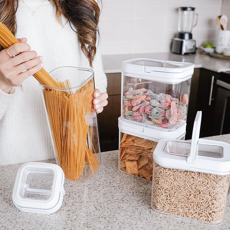 KSP Easy Lock 'Rectangle' Acrylic Canister with Locking Lid ( L