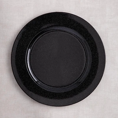 KSP Everyday Charger Plate with Glitter (Black)