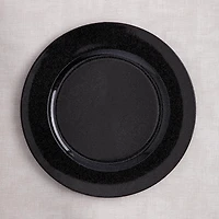 KSP Everyday Charger Plate with Glitter (Black)