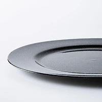 KSP Everyday Charger Plate with Glitter (Black)