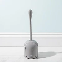 OXO Good Grips Bath Compact Toilet Brush with Caddy (Grey)
