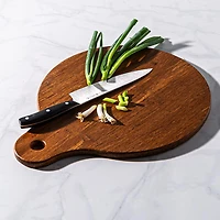 KSP Crushed Bamboo Cutting Board Round (Dark Brown)