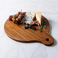 KSP Crushed Bamboo Cutting Board Round (Dark Brown)