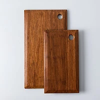 KSP Crushed Small 'Knife Edge' Bamboo Cutting Board (Dark Brown)