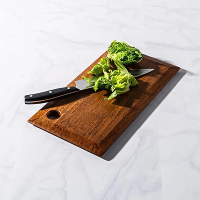 KSP Crushed 'Knife Edge' Bamboo Cutting Board (Dark Brown