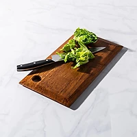 KSP Crushed 'Knife Edge' Bamboo Cutting Board (Dark Brown