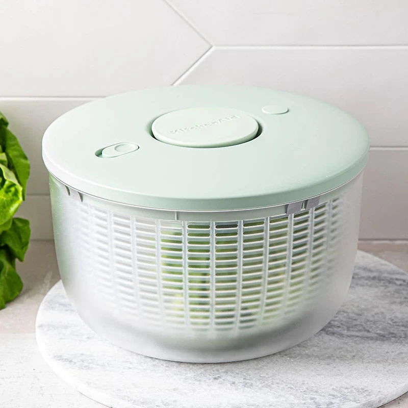 KitchenAid Soft-Touch Pump Salad Spinner (Pistachio)