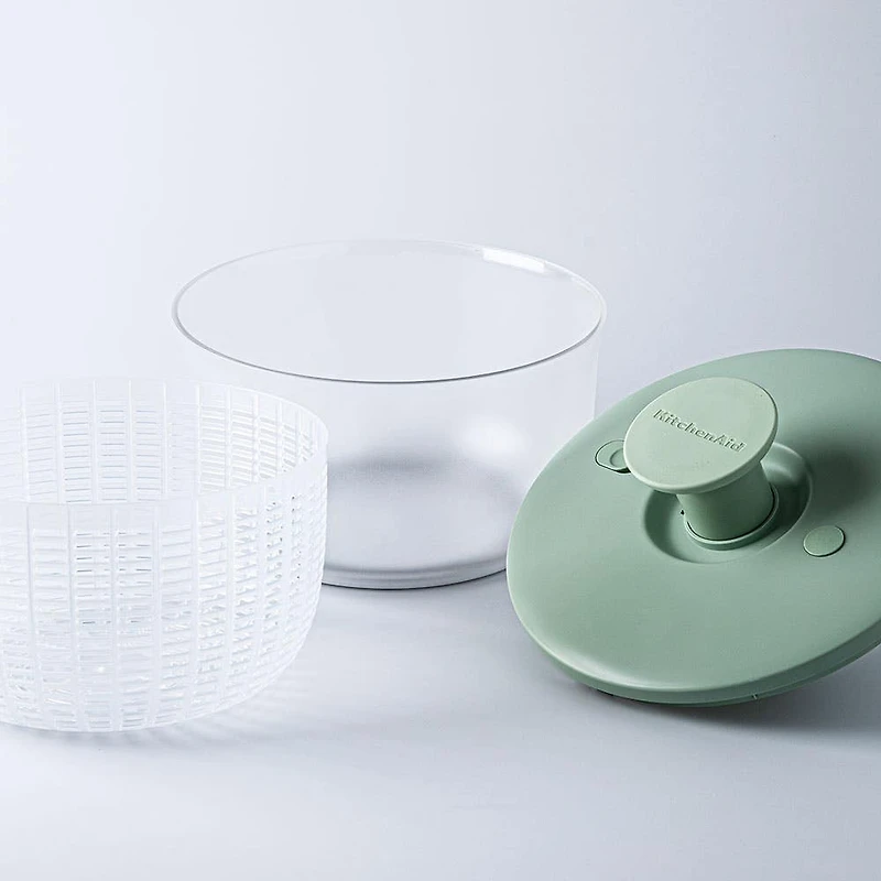KitchenAid Soft-Touch Pump Salad Spinner (Pistachio)