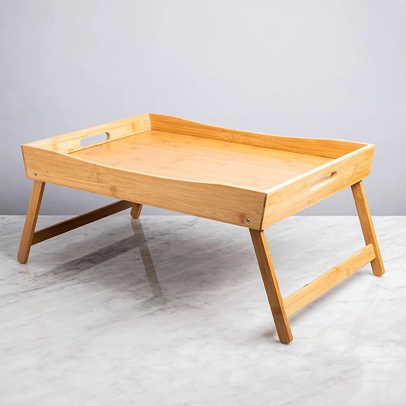 KSP Swoop Folding Bed Tray (Natural)