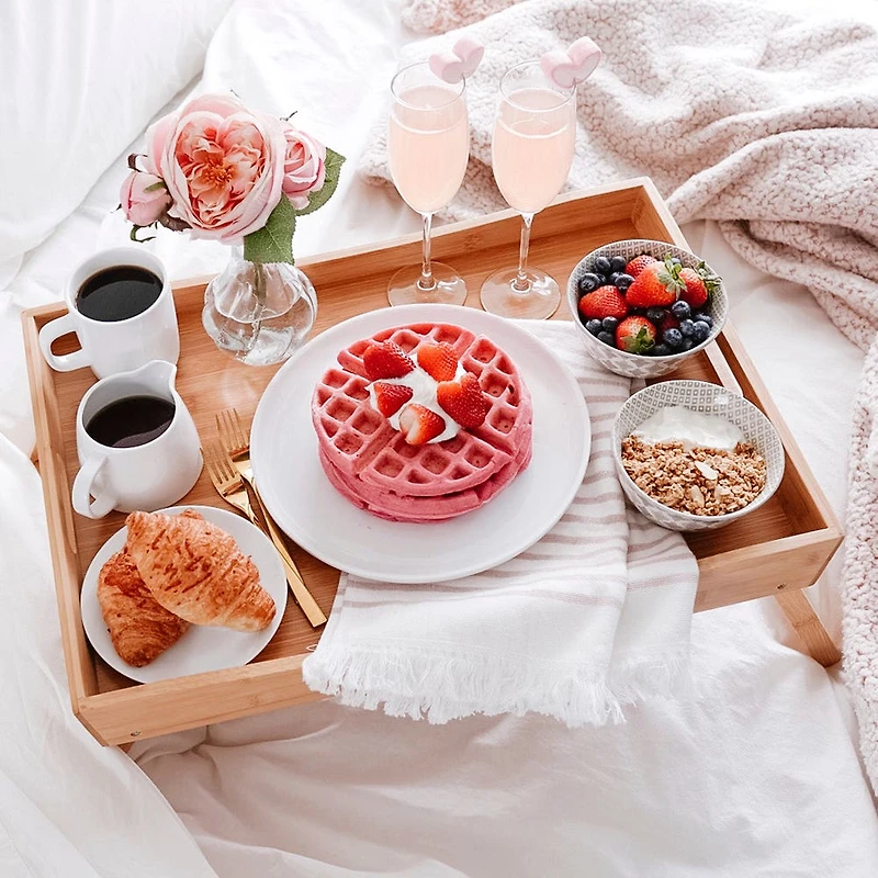 KSP Swoop Folding Bed Tray (Natural)