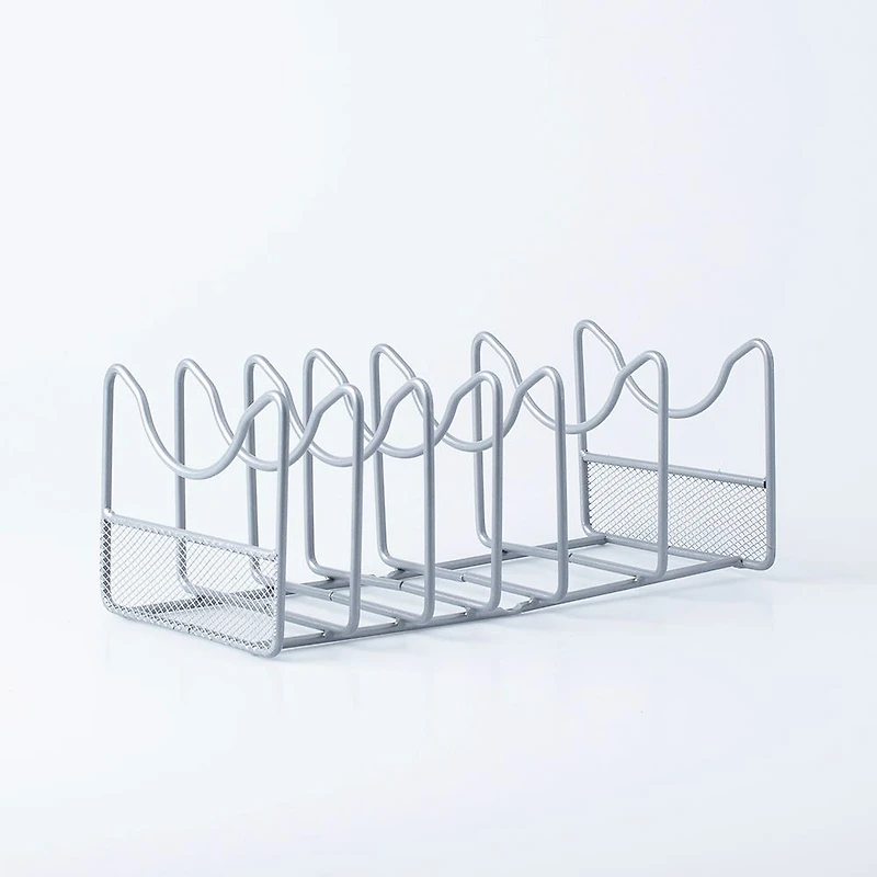 KSP Mesh Pan-Lid Organizer (Silver) 34 x 16.5 x 13 cm