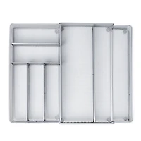 KSP Mesh Expandable Cutlery Tray (Silver) 28/47 x 40.5 x 5 cm