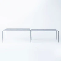 KSP Mesh Expandable Kitchen Shelf (Silver) 34 x 15 x 23 cm