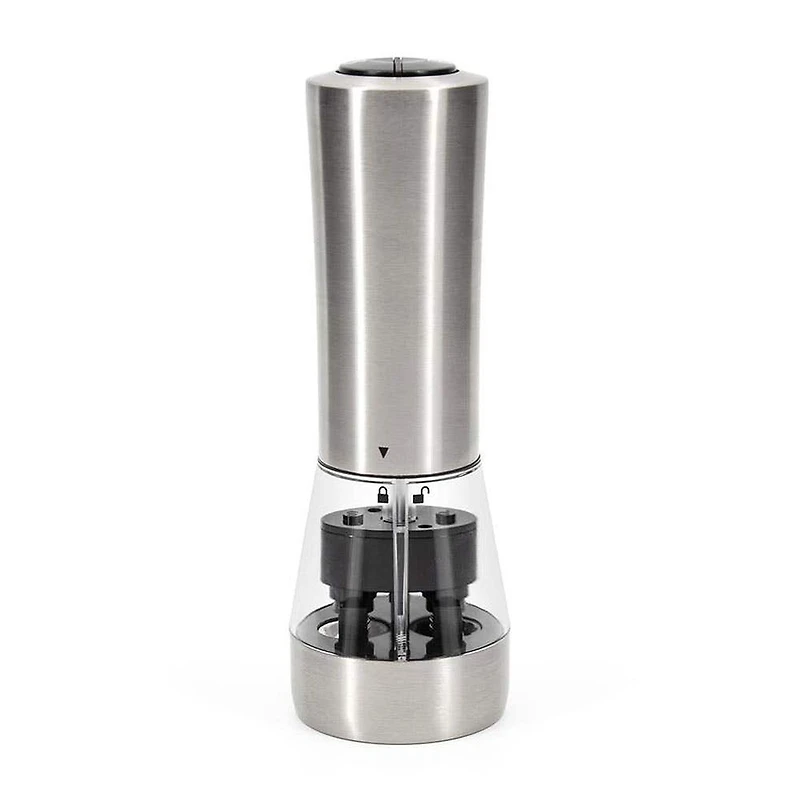 Kamenstein Dual Compartment Battery Salt and  Pepper Mill