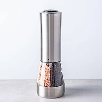 Kamenstein Dual Compartment Battery Salt and  Pepper Mill