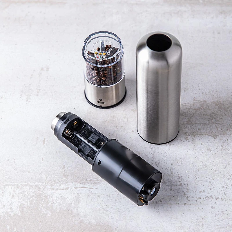 Kamenstein Recharge USB Pepper Grinder (Stainless Steel)