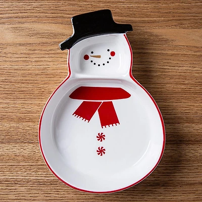 KSP Christmas Tradition 'Snowman' Ceramic Bowl