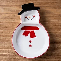 KSP Christmas Tradition 'Snowman' Ceramic Bowl