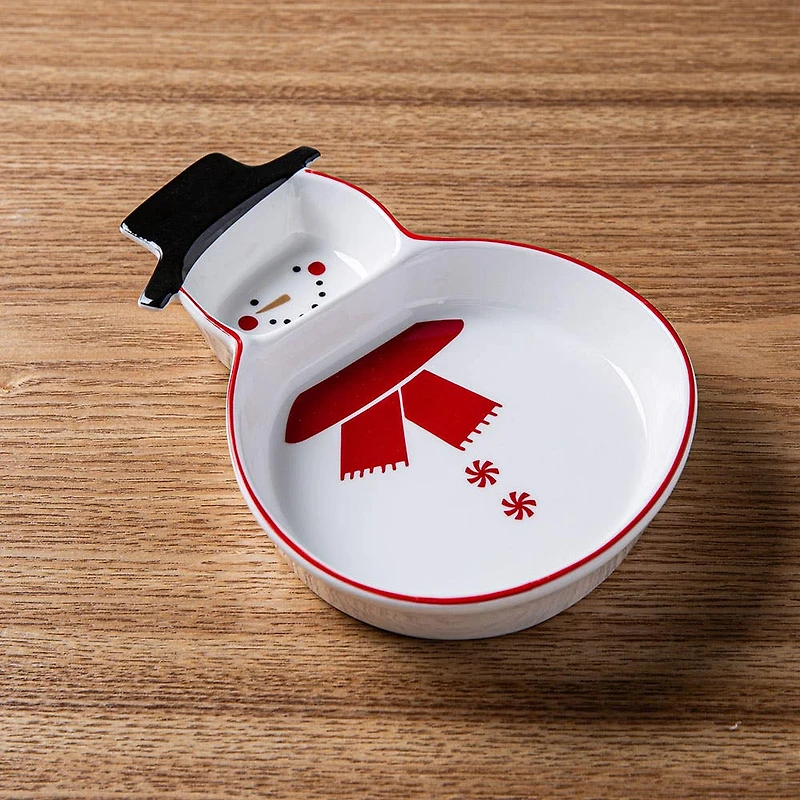 KSP Christmas Tradition 'Snowman' Ceramic Bowl