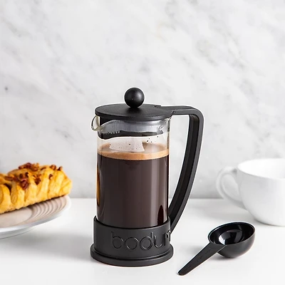 Bodum Brazil French Coffee Press (Black, 3-Cup)