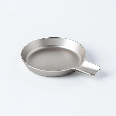 Umbra Frying Pan Metal Spoon Rest (Nickel)