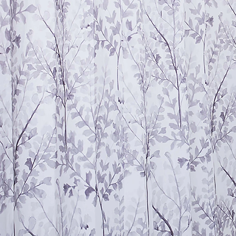 Splash Polyester 'Yin' Shower Curtain (Grey)